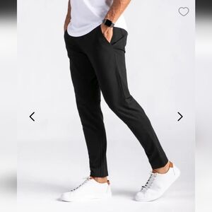 BYLT Basics Everyday Pant 2.0 Black Slim Fit Size 34 Tall Men's Stretch Casual